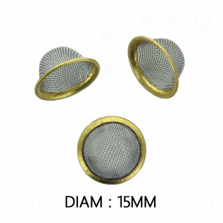 Boite de 25 Grilles pour Pipes et Bangs - 15 mm