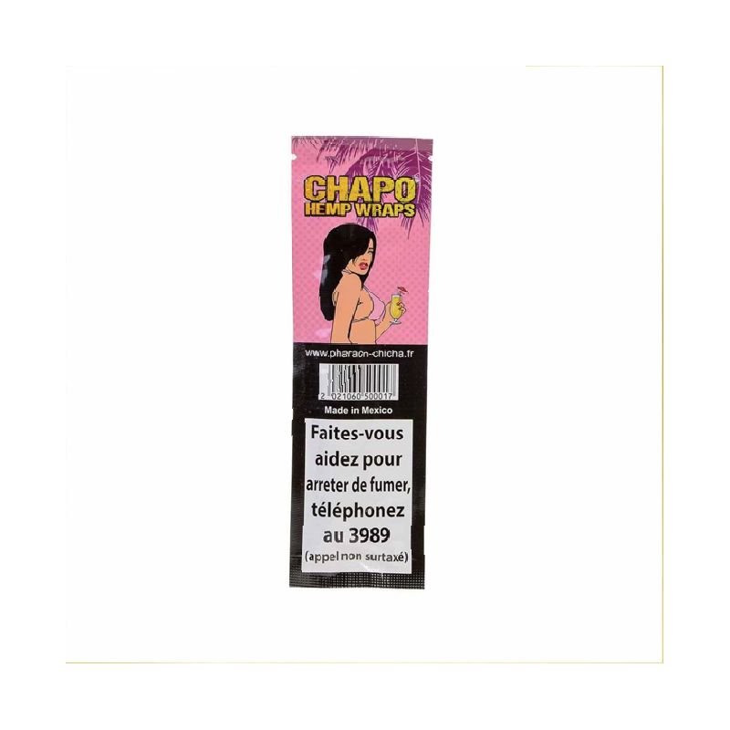 Feuilles à rouler - Blunt Hemp Wrap "Cheri" - Cerise - Chapo Feuilles à rouler - Blunt Hemp Wrap "Cheri" - Cerise - Chapo