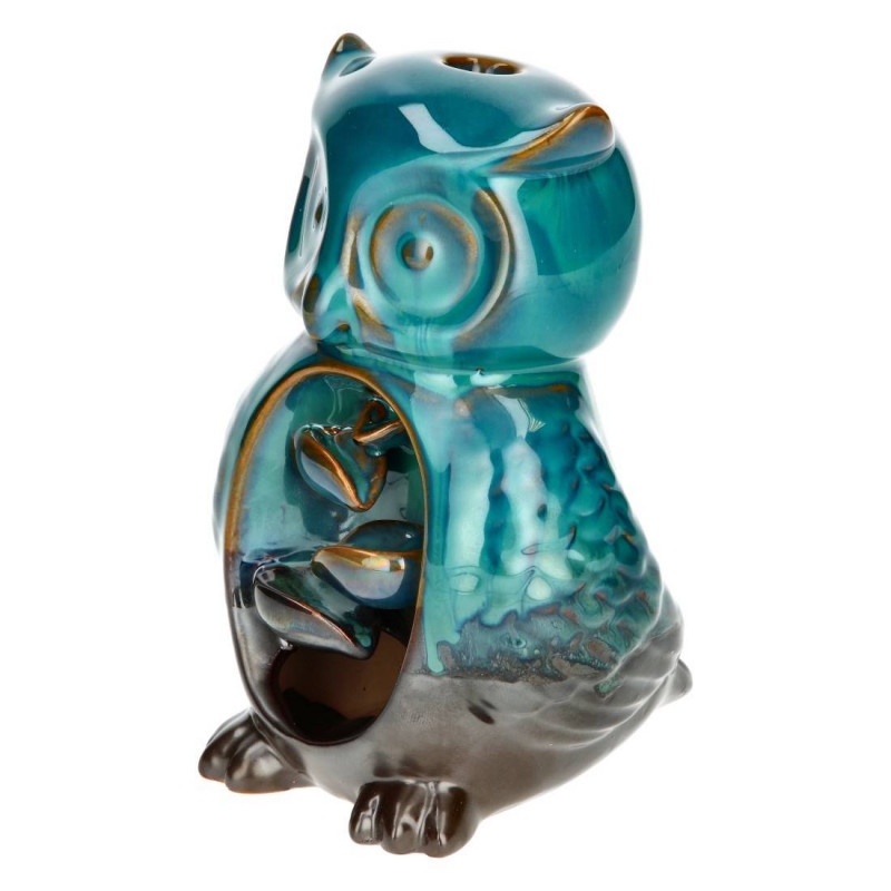 Porte Encens "Hibou"- Cascade Backflow - Céramique Porte Encens "Hibou"- Cascade Backflow - Céramique
