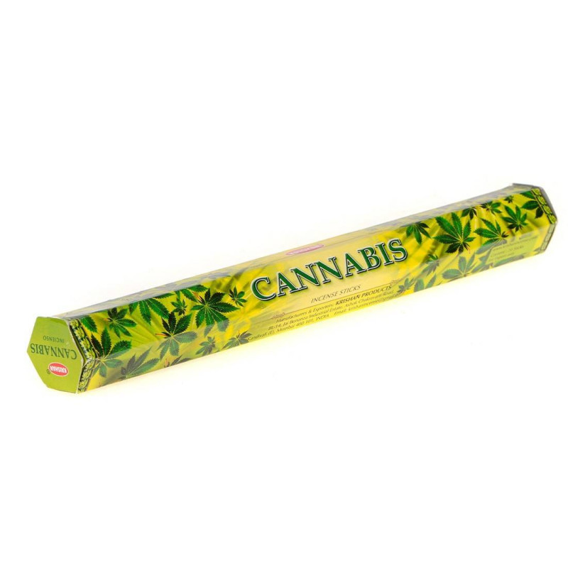 Cannabis - Boite d'encens en bâtons - Krishan Cannabis - Boite d'encens en bâtons - Krishan