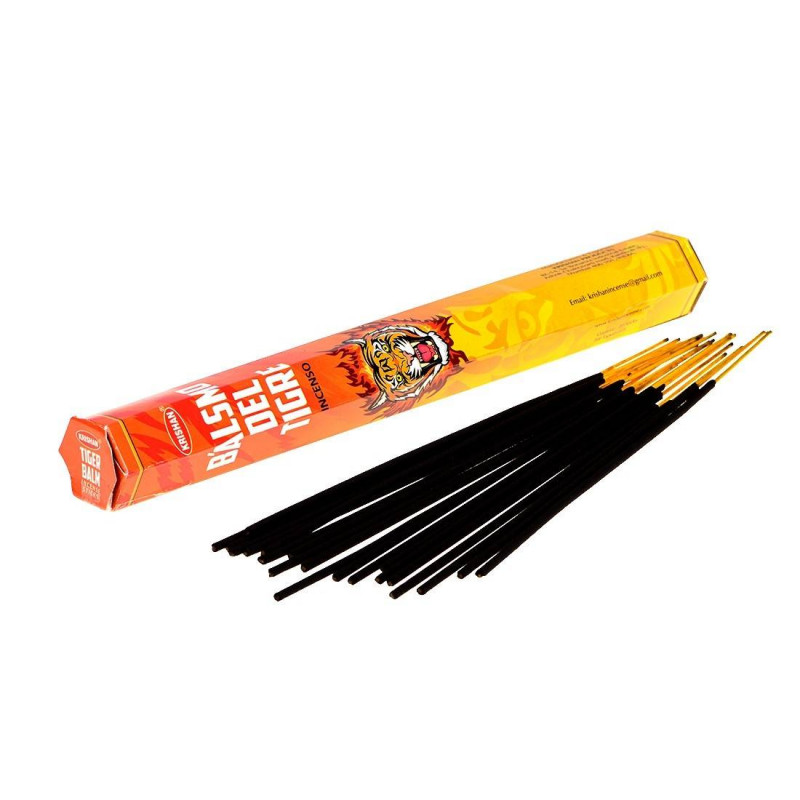 Tiger Balm - Boite d'encens en bâtons - Krishan Tiger Balm - Boite d'encens en bâtons - Krishan