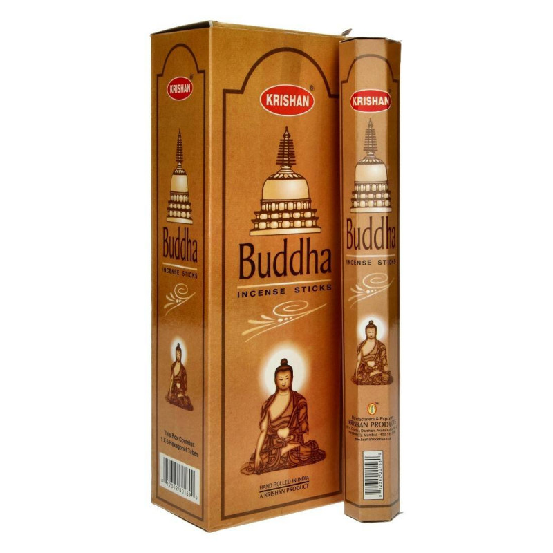 Buddha - Boite d'encens en bâtons - Krishan Buddha - Boite d'encens en bâtons - Krishan