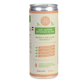 Boisson au CBD - Pêche-Romarin - JANE