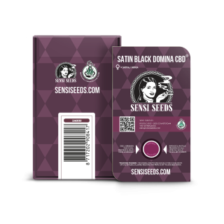 Satin Black Domina CBD - Féminisée - Sensi Seeds