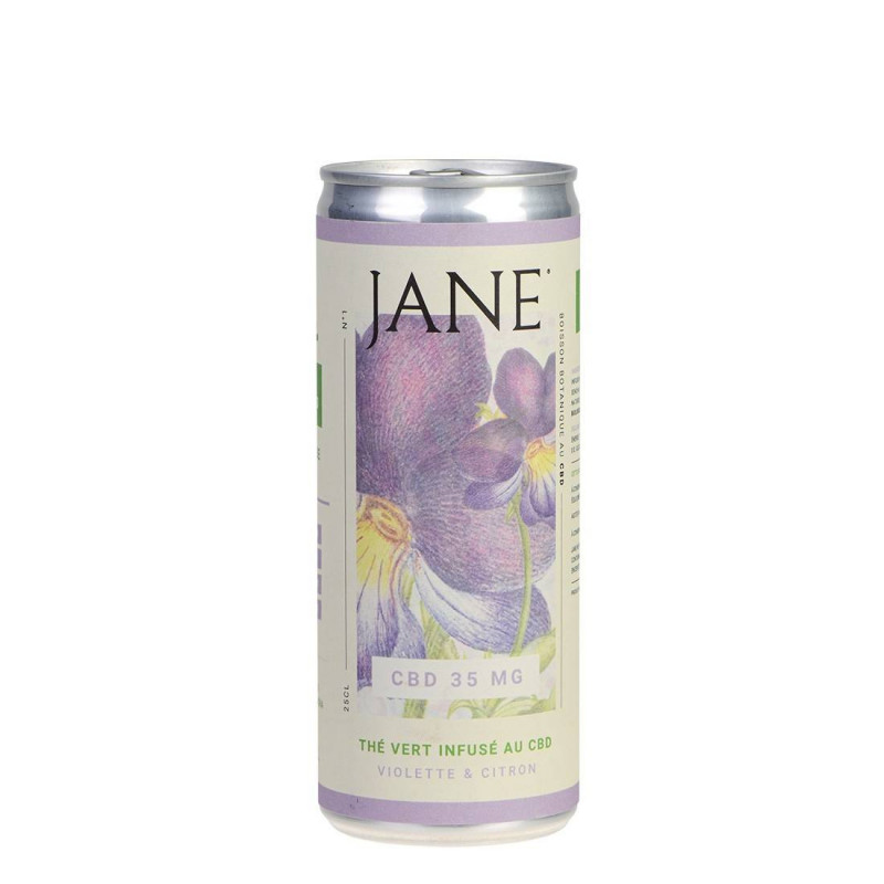 Boisson au CBD - Violette-Citron - JANE Boisson au CBD - Violette-Citron - JANE