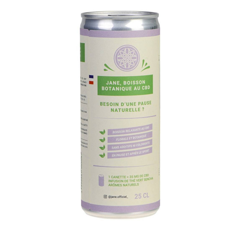 Boisson au CBD - Violette-Citron - JANE Boisson au CBD - Violette-Citron - JANE