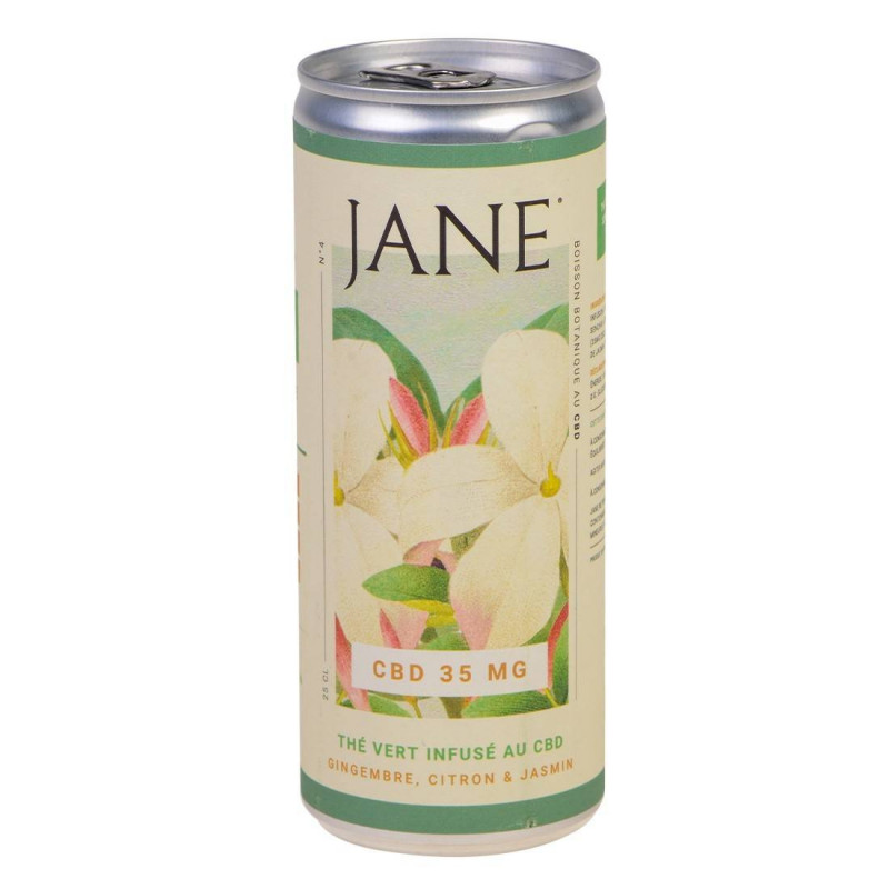 Boisson au CBD - Gingembre-Citron-Jasmin - JANE Boisson au CBD - Gingembre-Citron-Jasmin - JANE