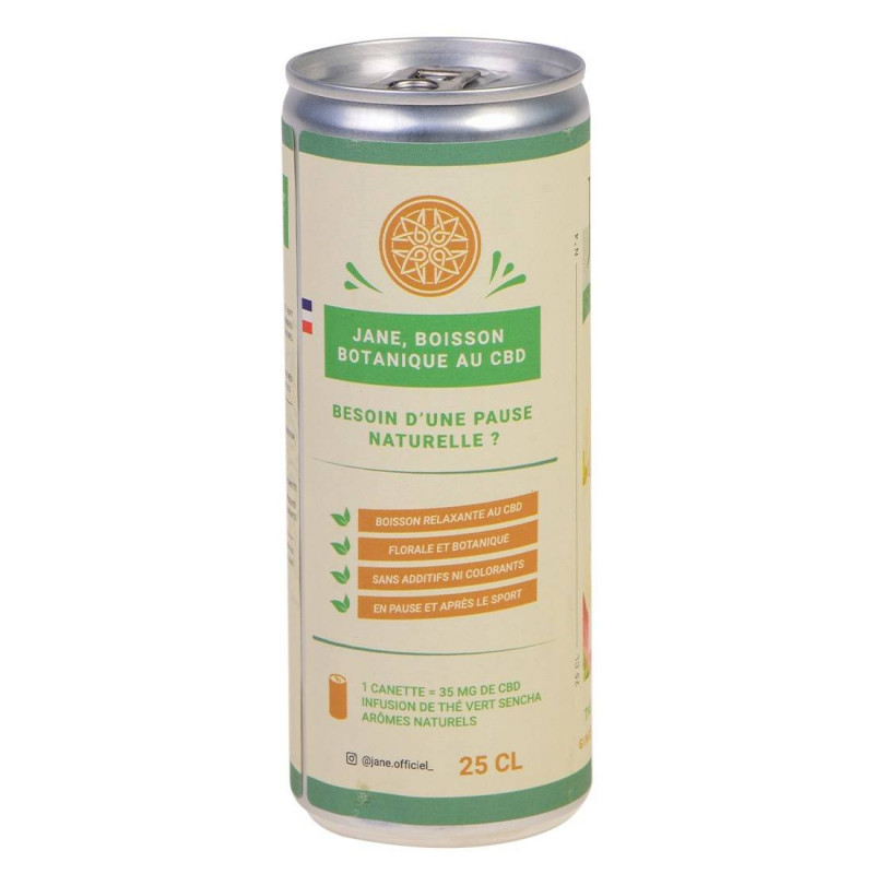 Boisson au CBD - Gingembre-Citron-Jasmin - JANE Boisson au CBD - Gingembre-Citron-Jasmin - JANE