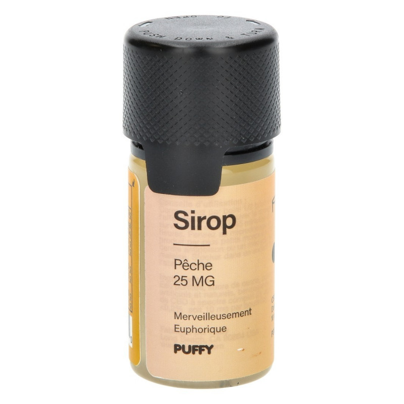 Sirop DELTA 9 - 30 ml - Pêche - Petite Mignonne - PUFFY Sirop DELTA 9 - 30 ml - Pêche - Petite Mignonne - PUFFY