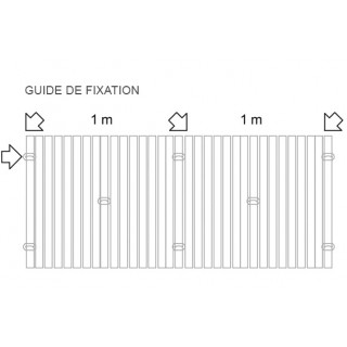 Clip de Fixation Vert - Accessoires De Fixation