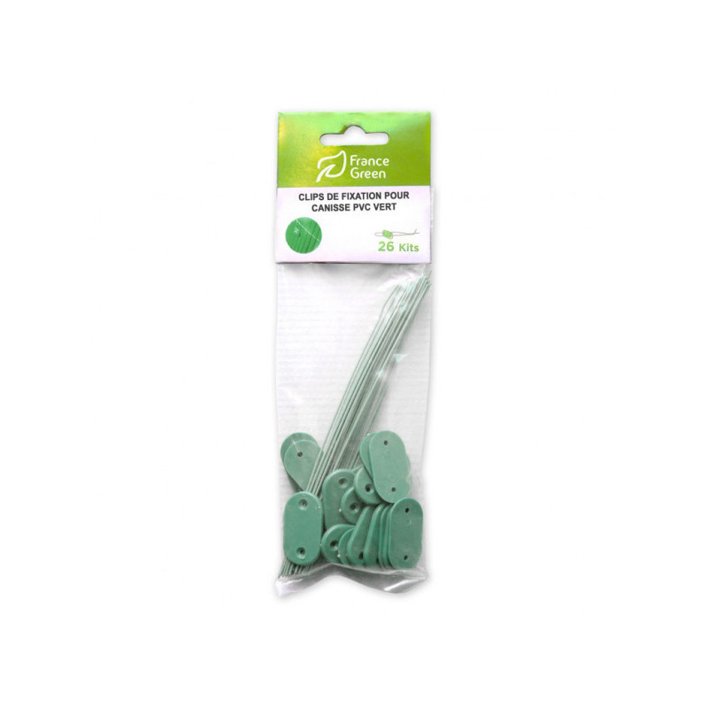 Clip de Fixation Vert - Accessoires De Fixation Clip de Fixation Vert - Accessoires De Fixation