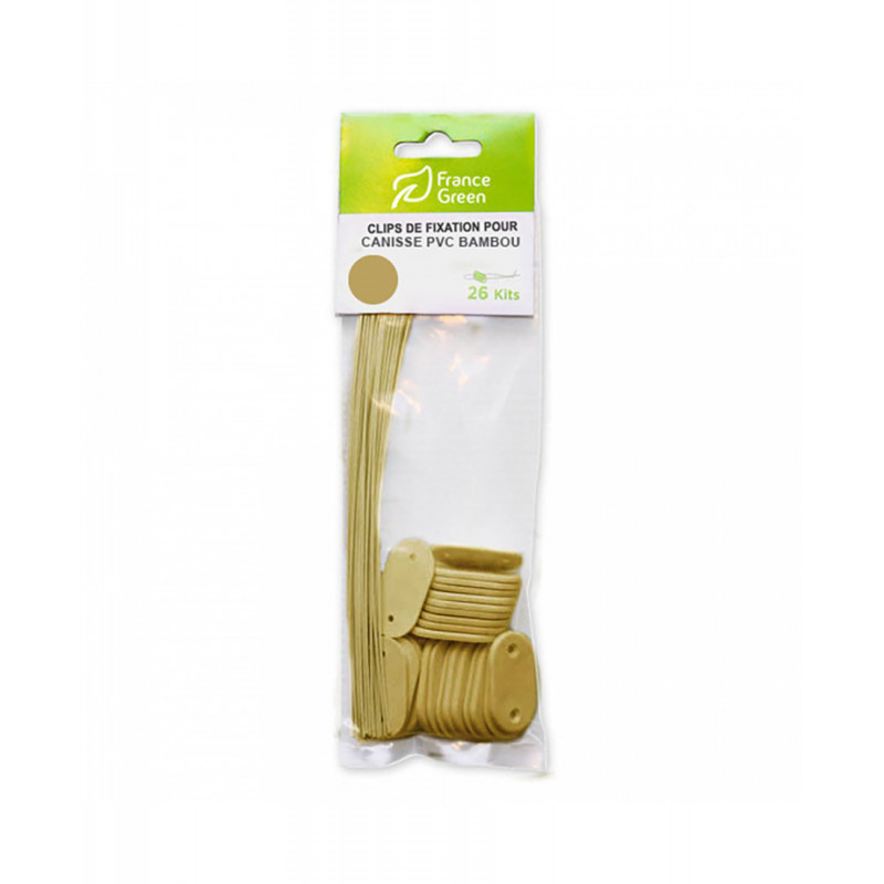 Clip de Fixation Bambou Clip de Fixation Bambou