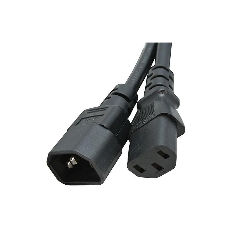 Cordon IEC Mâle - Femelle 3G 3m 1,5 mm² Cordon IEC Mâle - Femelle 3G 3m 1,5 mm²