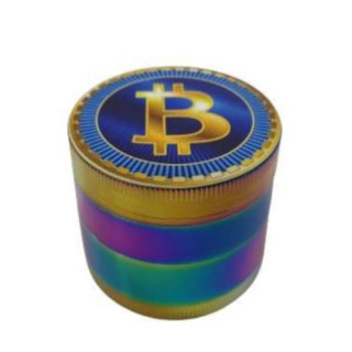 Grinder Pollinator Métal Bitcoin Glacé - 50 mm
