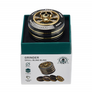 Grinder Pollinator Coffret Cadeau Diamants Crâne - 50 mm