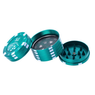 Grinder Pollinator Métal Ficha Casino - 42 mm