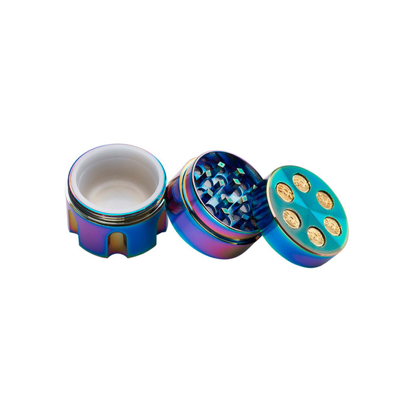 Grinder Pollinator Métal Balle - 30 mm - Pack de couleurs mixtes 3 unités