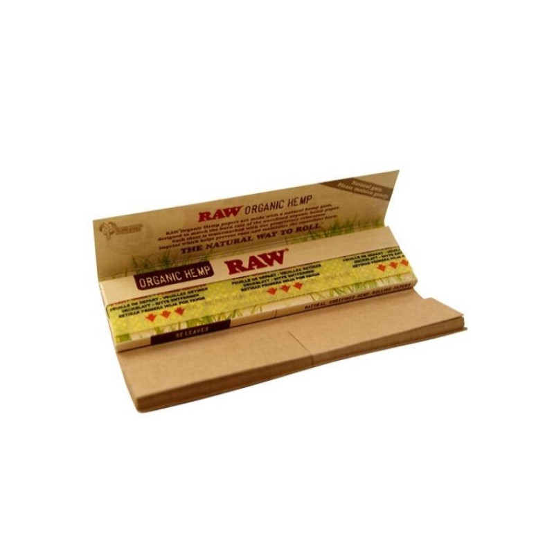 Livre Raw Organic King Size Slim & Tips Connoisseur - 24 livres Livre Raw Organic King Size Slim & Tips Connoisseur - 24 livres