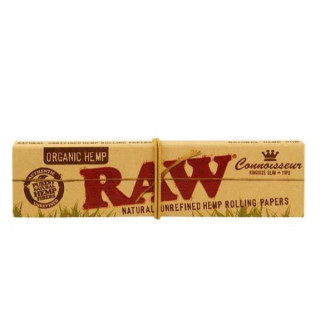 Livre Raw Organic King Size Slim & Tips Connoisseur - 24 livres