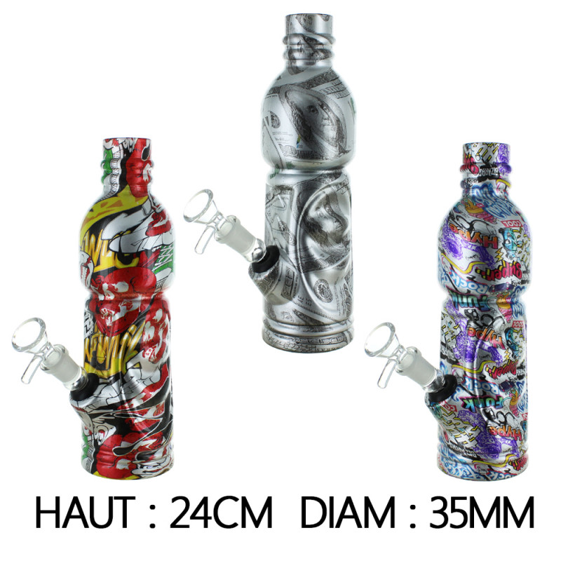 Bang Verre Bouteille - 24 cm - Mix Designs Bang Verre Bouteille - 24 cm - Mix Designs