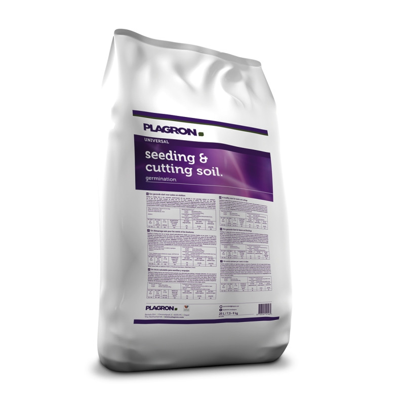 Seeding & Cutting Soil - Bouturage - Sac de 25 Litres - Plagron