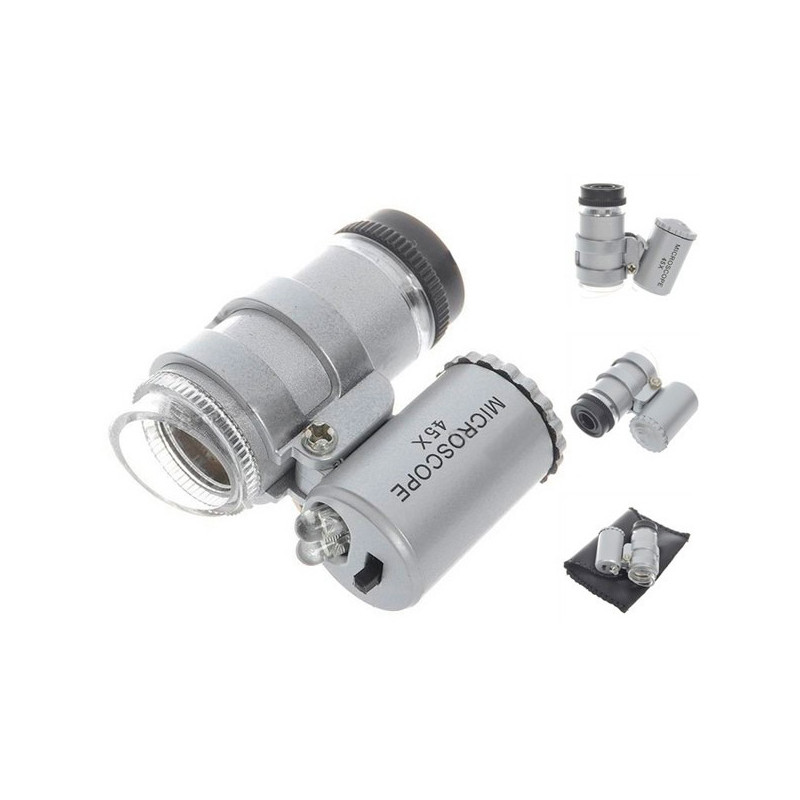 Mini microscope LED - Zoom x 45