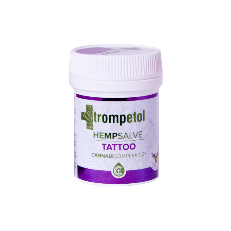 Crème pour tatouage au CBD 50 ml - Trompetol