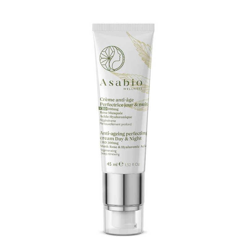 Crème anti-âge perfectrice jour et nuit bio- ASABIO