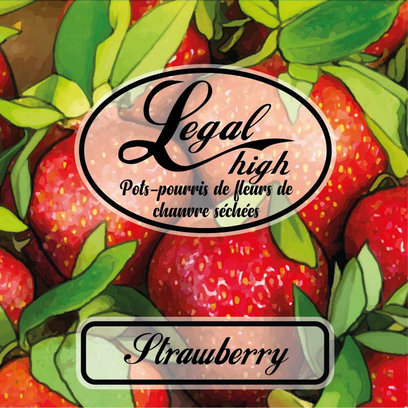 Strawberry - Etiquette - Legal High Fleurs de CBD Strawberry - Etiquette - Legal High Fleurs de CBD