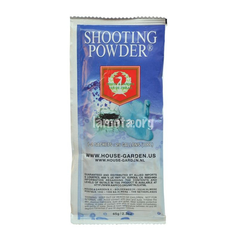 Shooting powder 1 sachet house garden Shooting powder 1 sachet house garden