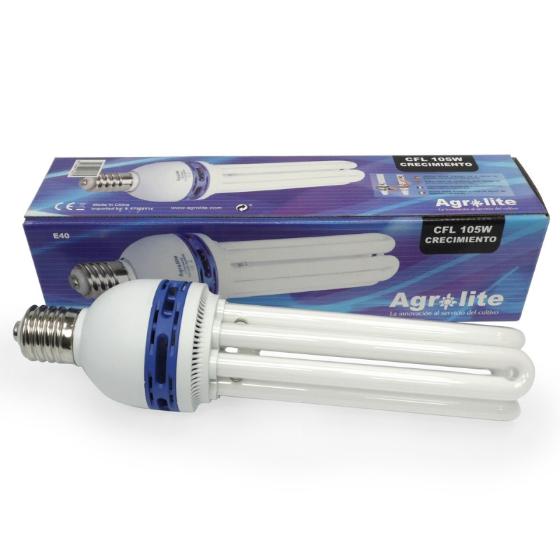 Lampe CFL 105W Croissance Agrolite - 6400K° Lampe CFL 105W Croissance Agrolite - 6400K°