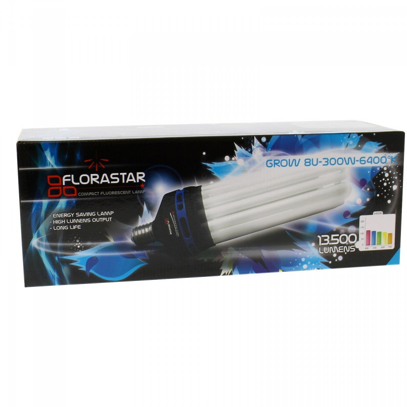 Lampe CFL 300W Croissance Florastar - 6400K° Lampe CFL 300W Croissance Florastar - 6400K°