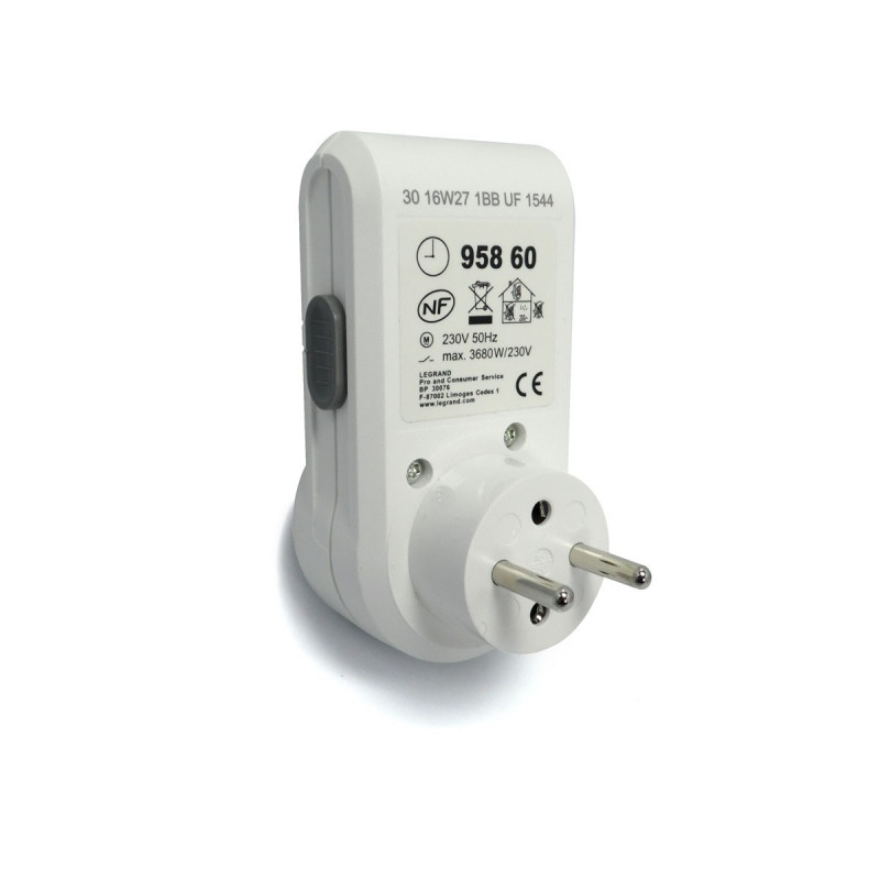 Programmateur hebdomadaire Legrand 16A Programmateur hebdomadaire Legrand 16A
