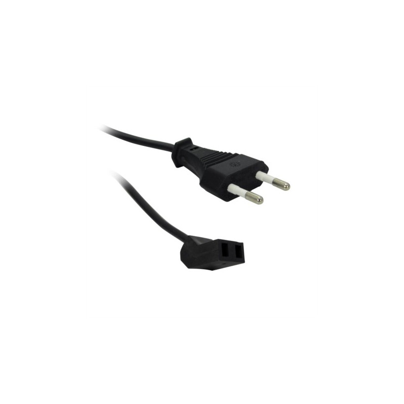Cordon avec IEC femelle angulaire 45°- 2*0.75mm - 1.85 mètres Cordon avec IEC femelle angulaire 45°- 2*0.75mm - 1.85 mètres