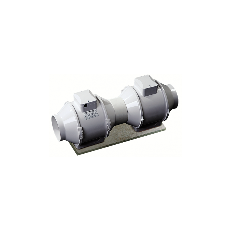 Extracteur TT 100 - 2 vitesses 145 et 187m3/h Extracteur TT 100 - 2 vitesses 145 et 187m3/h