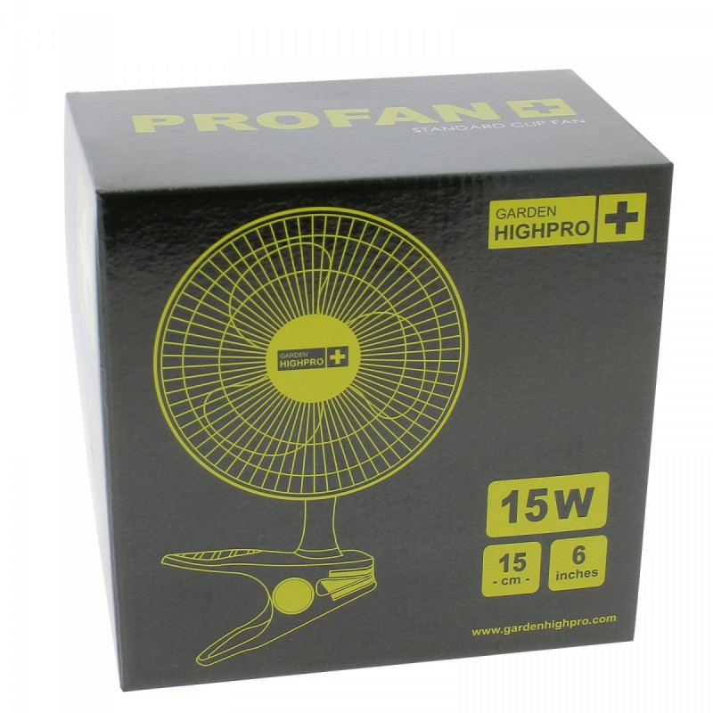 Ventilateur a pince 15W - 2 vitesses GARDEN HIGH PRO Ventilateur a pince 15W - 2 vitesses GARDEN HIGH PRO