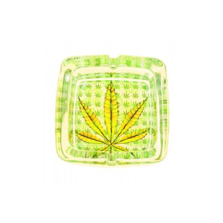 Cendrier carre - Ashtray - Leafy 3 - divers