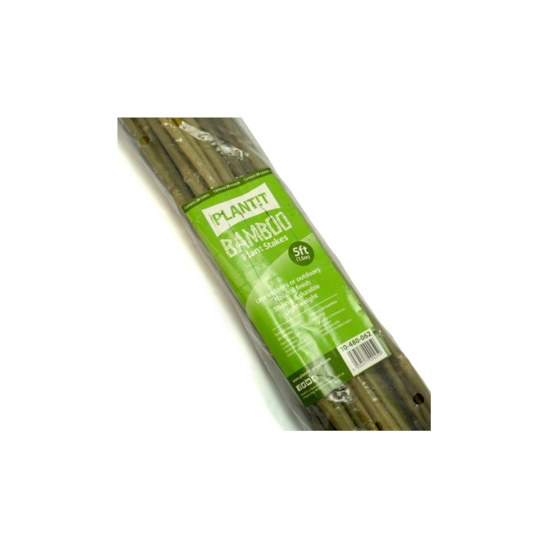 Tuteurs Bambou 150 cm - Pack de 25 pièces Tuteurs Bambou 150 cm - Pack de 25 pièces