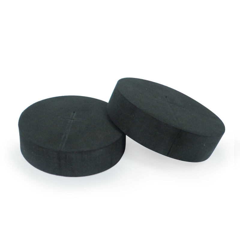 Disque néoprène noir 7,5 cm neptune hydroponics Disque néoprène noir 7,5 cm neptune hydroponics