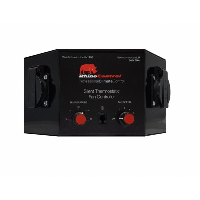 Contrôleur de ventilation thermostatique Rhino 2A Contrôleur de ventilation thermostatique Rhino 2A