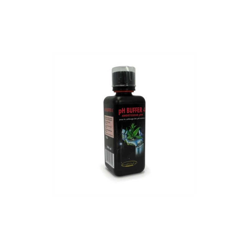 Solution d'étalonnage pH 4.01 - 300ml - Growth technology Solution d'étalonnage pH 4.01 - 300ml - Growth technology
