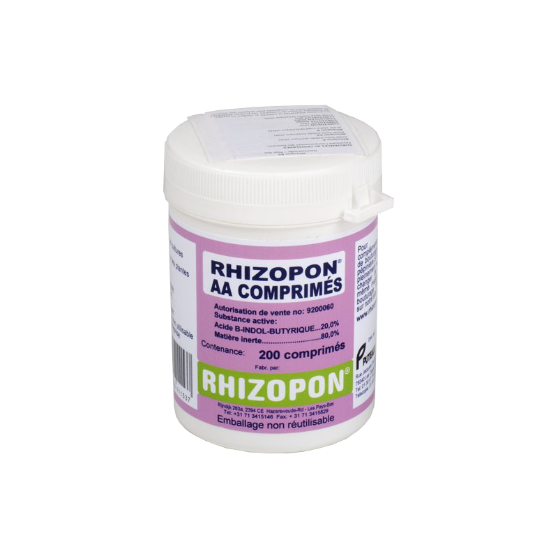 Hormone de bouturage Rhizopon 20 comprimés Hormone de bouturage Rhizopon 20 comprimés