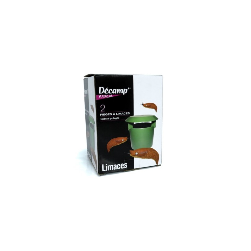 Pièges anti-limaces - lot de 2 - Décamp Radical Pièges anti-limaces - lot de 2 - Décamp Radical