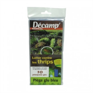 Piège à glu Bleu - lot de 10 - Décamp Radical