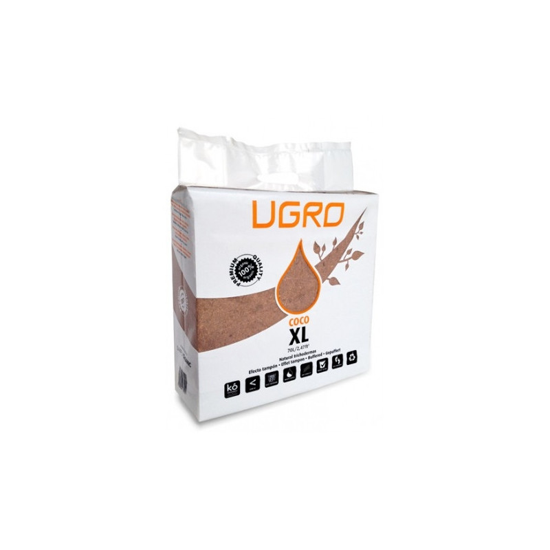 Brique de coco XL 70 litres Ugro Brique de coco XL 70 litres Ugro