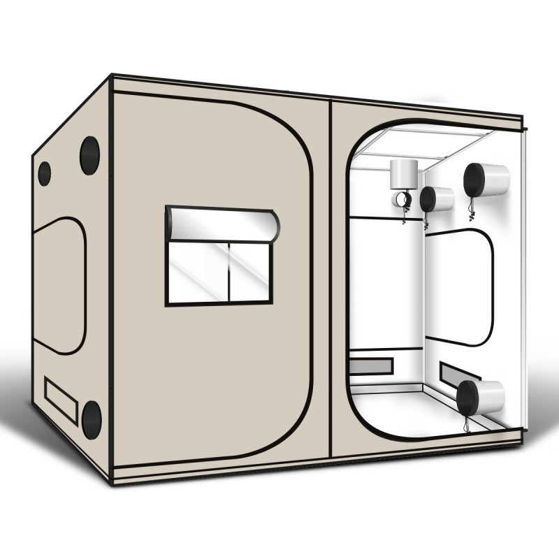 G-Max wide 240 x 120 x 200 cm white édition greencube G-Max wide 240 x 120 x 200 cm white édition greencube
