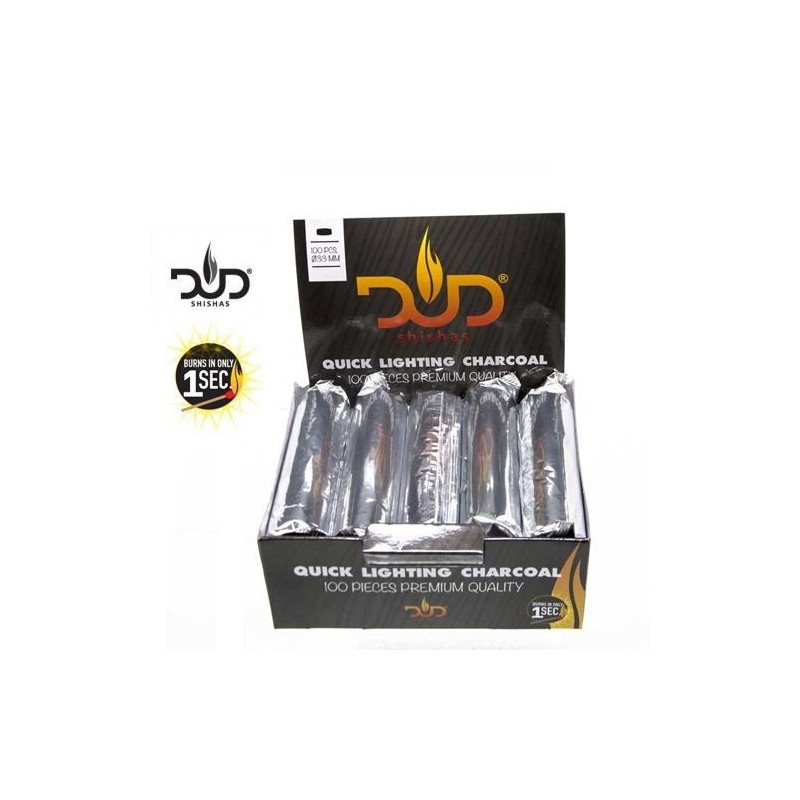 Sachet de 10 charbons DUD DS1024 - 33mm Sachet de 10 charbons DUD DS1024 - 33mm