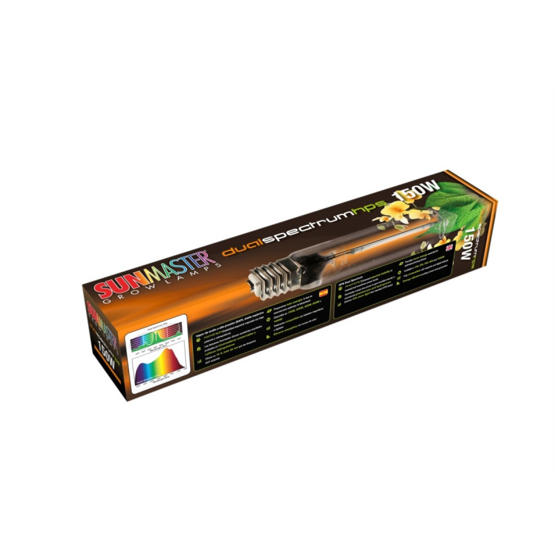 Ampoule HPS 150W - Sunmaster - Dual Spectrum Ampoule HPS 150W - Sunmaster - Dual Spectrum