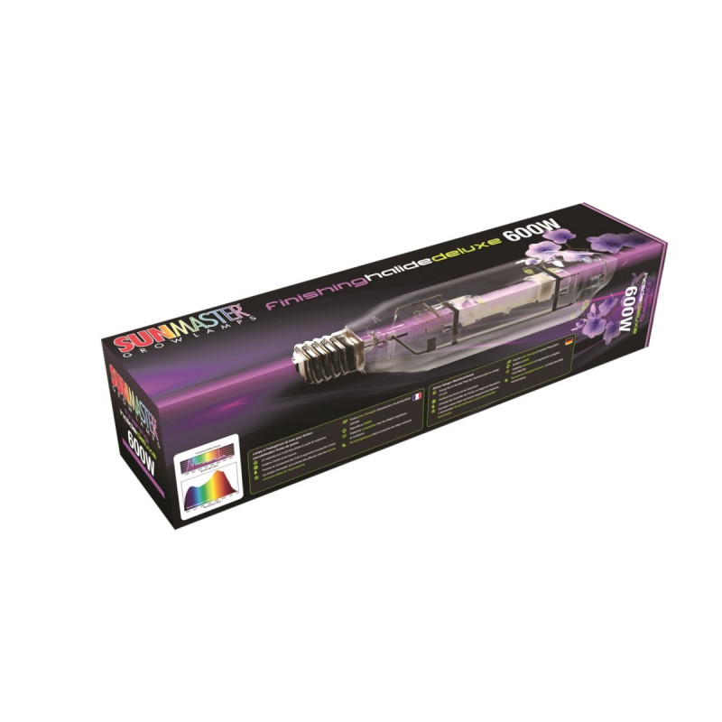 Ampoule MH 600W Finishing Halide Deluxe SUNMASTER Ampoule MH 600W Finishing Halide Deluxe SUNMASTER